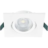 INSET TREND 75 SW SQ IP44 WH NO-LMP