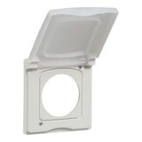 IP44 Urbano shutter plate white finish