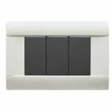 PLATE THERMOPL. 3 MOD. RAL7035 GREY