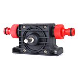 Drill powered water pump