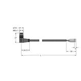 High-Temperature Resistant Actuator and Sensor Cable Connection Cable   HT-SWSP4-10/S2430