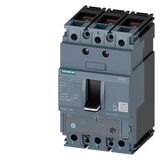 circuit breaker 3VA1 IEC Frame 160 breaking capacity class M Icu=55 kA @ 415 V 3-pole, line protection TM240, ATAM, In=125 A overload  3VA1112-5EF32-0HA0