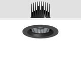HELEDON maxi, 25 W, 3300 lm, 935, black, on/off Recessed downlights, D