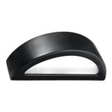 CERAMIC WALL LAMP ATENA BLACK E27 1X60W IP20