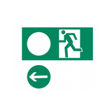 Pictogram evacuation exit universal, 150X300