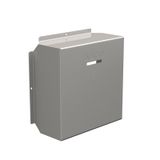 Rain hood (Housing), Sun cover, 341 x 324.5 x 136.5 mm, Stainless stee