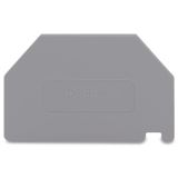 Separator plate 2 mm thick oversized gray