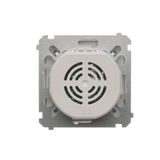 Equipotential socket, satin, metallized