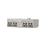 Standard auxiliary contact NHI-B, 1 N/O, 1 NC, Can be fitted to the fr