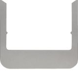 Design frame for KNX Touch Control 3.5", round edges, stainless steel, mat