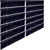 Floor plate with brush 1600x600mm (WxD)