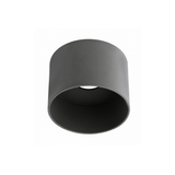 Ceiling luminaire SAKURA, ES111, GU10, 120x85 mm, IP20, black
