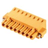 PCB plug-in connector, female plug, 5.08 mm, Number of poles: 19, 270°, PUSH IN with actuator, Clamping range, max. : 3.31 mm², Box