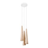 Pendant lamp SULA 3 natural wood SL.1101
