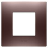 EGO INTERNATIONAL PLATE - IN PAINTED TECHNOPOLYMER - 2 MODULES - COPPER - CHORUSMART