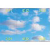 MODUS Q DECO MIX, LED panel tunable white 4000lm,  square A, modul 600, driver 1050mA, , SKY 01, 6 pcs