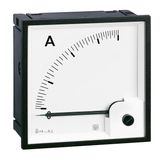 RQ96E - AC Ammeter (Electromagnetic) - Size: 96x96mm - Insertion: on CT - Current: 1200/5A - Scale: 0÷In