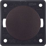 Intermediate switch, Integro - Design Flow/Pure, brown matt