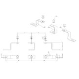 Single adapter f/busbar 185mm (The price is shown without markup on metals. Request a quote for accurate information)
