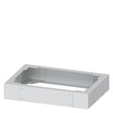 ALPHA, base, H: 100 mm, W: 550 mm, D: 400 mm, RAL 7035