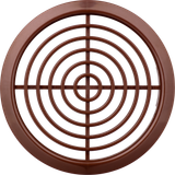 furniture grille 70 brown