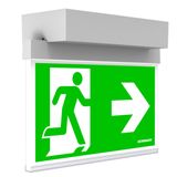 Emerg.luminaire AM WirelessControl 3h 230VAC ceiling surface