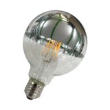 LED Filament G95 E27 240V 4W 2700K TM Silver DIM