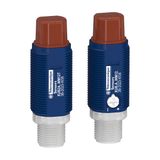 PHOTOELECTRIC SENSOR CYLINDRICAL PLASTIC ANGLE THRU BEAM SYSTEM SN15M 