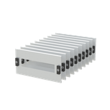 QCS2430P1 Slotted cover, 300 mm x 296 mm x 230 mm