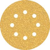EXPERT C47 Sandpaper with 8 holes for Random Orbital Sanders 125 mm, G 4 5-pc