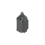 Position switch with stainless steel piston plunger