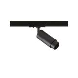 OPTIMUS for 1-circuit tracks black 230V LED GU10 9W 10 50°