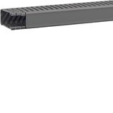 Slotted panel trunking without holes made of PVC BA6 60x25mm stone gre