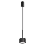 Pendant lamp AURA 1 black Gx53