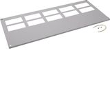 Perforated closing plate, Univers, IP54, CL1, 1350x600 mm