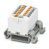 PTFIX 6/12X2,5-NS35A WH - Distribution block