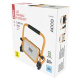 LED Floodlight ACCO portable rechargeable, 20W, yellow, cool white