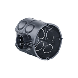 Flush-mounting one-gang junction box 