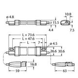 LED Linear Light In the Plastic Housing   WLS15CWW0360DSQS