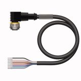 Actuator and Sensor Cable, PVC Connection Cable   WKC8T-30/TEL