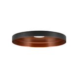 LALU® PLATE 15, Lampshade, Mix&Match, H:1.5 cm, black
