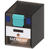 Plug-in relay, 4 CO contacts, hard gold-plated, 24 V DC, also for LZS base