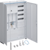 Complete cabinet,universZ,1100x800x205mm,3-P.,2ZP,APZ,zRfz,10 mm²,with dividing effect.