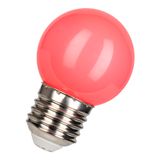 LED Ball G45 E27 240V 1W Pink