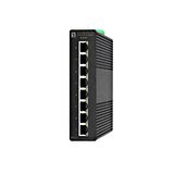 DIN-Rail Switch 8xRJ45 1000, without supply