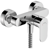 Rebris S shower mixer, chrome