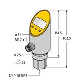 Pressure sensor 2 PNP/NPN Transistor Switching Outputs   PS010V-302-2UPN8X-H1141