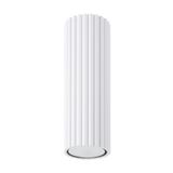 Surface-mounted spot, elongated cylindrical shape, KARBON, GU10 for the hallway