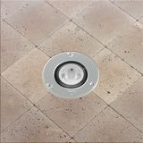 MICROFLOOR 1670 LED 6W CLD S+L S.STEEL