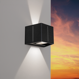 APPLIQUE LED UP&DOWN SOLARE QUADRATO NE